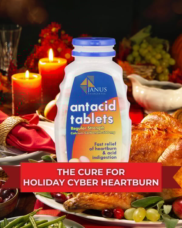 JANUS Thanksgiving Holiday Cyber Heartburn Antacid Solution
